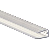 Profil polycarbonate de bordure et obturation - Coloris - Transparent, Epaisseur - 6 mm, Longueur - 210 cm
