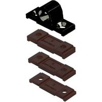 Set hoher Türöffner ALMA - Ral 9005 Schwarz - 240K-CER-9005
