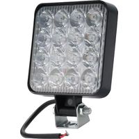 FARO FENDINEBBIA QUADRATO PER AUTO 16 LED - 48 W - LM 1800 - Senza Marca