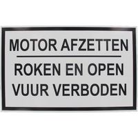Schild - "Motor abschalten" UNBRANDED WB3199999