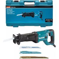 Makita – Scie sabre 1200W pour bois dur – Moteur puissant 3000 min-1 – Capacité de coupe 255 mm – JR3051TK