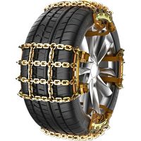 Chaîne à Neige, Chaînes à Neige, Chaînes à Pneus Antidérapantes pour Voiture, Chaînes à Neige pour Pneus de Voiture, SUV, Camions (2).