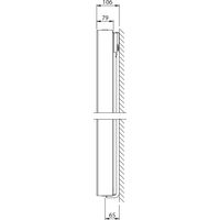 Belrad Vertikal Heizkörper Plan Schwarz Matt T20 2000 x 600 (HxB) - 1649 W Belrad Vertikal Heizkörper Plan Schwarz Matt T20 2000 x 600 (HxB) - 1649 W