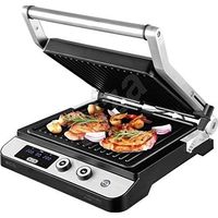 ECG KG 1000 Gourmet Grill elektrisch Edelstahl 2000 W