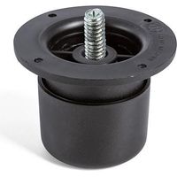 INDAUX pata niveladora sandy m8 acabado negro altura 35-50mm