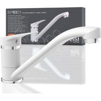 EISL Miscelatore da cucina SPEED bianco e cromo
