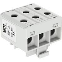 Connecteur rail morek OTL 35-3x polyamide 46x40x46 mm