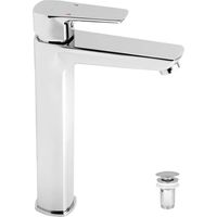 Novaservis Metalia 58 - Grifo de lavabo, con desagüe, cromo 58503,0