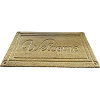 Tapis Coco Accueil Gaufré Envers PVC 45x75 cm