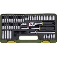Serie di chiavi a bussola da 1/4" con cricchetto 50 pezzi Proxxon 23280