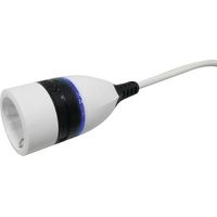Segula 50133 Strom Verlängerungskabel Weiß 1.40 m H05VV-F 3G 1,5 mm²
