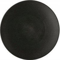 Revol Equinoxe Schwarze Platte 21,5 cm Porzellan