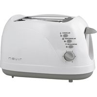Tostador Nevir NVR-9823T 2 Ranuras 750W con 7 Niveles de Tostado