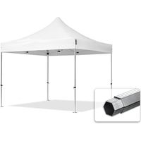 TOOLPORT 3x3 m Tente pliante - Alu, blanc