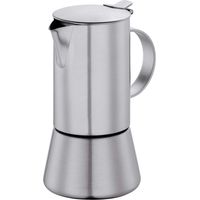 Cilio - Caffettiera Aida opaca, Acciaio INOX, acciaio inox, 12,5 x 11 x 21 cm