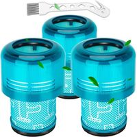 3 Pcs Filtres V15 de remplacement pour dyson V15 Detect, V15 Detect Absolute, V15 Submarine, V15 Detect Filter, V11 Animal Filter, V11 Filter