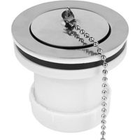 Tappo in metallo per valvola bidet lavabo - 1 1/2", IDROSPANIA.