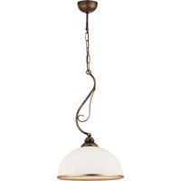 Lampada sospensione rétro bronzo patinato E27 XSARA Jupiter