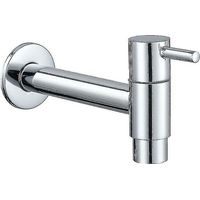 Wall Mounted Brass Faucet For Cold Water, Sink, Mop, Washing Machine Faucets, Garden Taps, Chrome