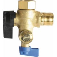 Diff – Robinet eau froide 1/4 – Manette pour Chaffoteaux – Installation rapide – Résistant à la corrosion – Usage professionnel en plomberie