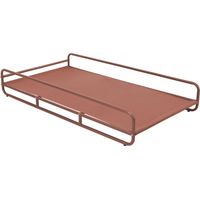 Structure pour méridienne de salon de jardin modulable terracotta - Mixi