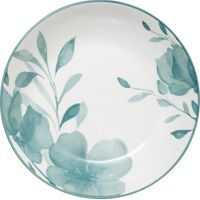 Lot de 6 Assiettes Creuses "Lily" 20cm Blanc