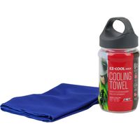 Asciugamano rinfrescante protezione UV con contenitore di stoccaggio EZ-COOL PIP Blu Unico