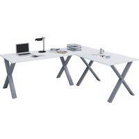 X Scrivania ad angolo 190x160x80 76x190x160 - VCM