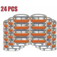 Kit De 24 Paquets De 5 Lames De Rechange Pour Rasoir Gillette Fusion Proglide Power