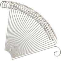 mit Haken 30 Stück rostbeständig Pfähle mit Haken zur