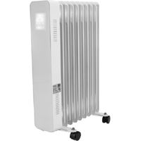 Ölradiator Öl Radiator Elektroheizung Heizung 9-Rippen 2000 W weiß