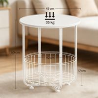 Einfaches Design Beistelltisch,Runder Couchtisch,Sofatisch,Beistelltisch(nur mit Beistelltisch), Modern Design