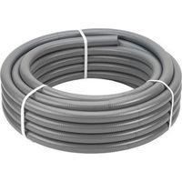 Graues flexibles PVC-Rohr Hydrotube, 32 mm, 5 Meter