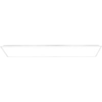 Panel LED 120x30 cm 40W 4800 lm Certadrive con Cable de Seguridad No Flicker 6500K Blanco Frío Pack de 2