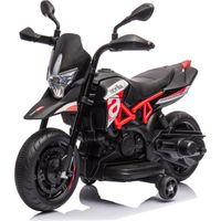 Moto Elettrica per Bambini a Batteria 6 V Aprilia Dorsoduro Small