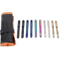 Goupille d'alignement de roues en acier inoxydable, outil de guidage de changement de pneu longue durée à poignée serrée pour véhicules 10 pièces