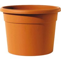 Vase de résine de jardin ronde pour les fleurs et les plantes Diana Telcom Ø45xH34 cm.