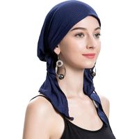 Turban d'été pour femme, idéal pour les femmes souffrant de perte de cheveux et suivant une chimiothérapie.