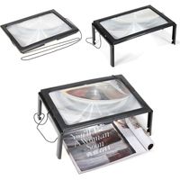 Lupa de lectura con 4 leds