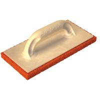 Kronen-Hansa Reibfix-Brett mit Schwammgummi rot, grob, 140 x 280 x 20 mm