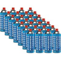 Kemper – Pack de 28 cartouches gaz butane 390ML – Pour petit fourneau camping – Bouteille recharge UN2037 – Usage intensif