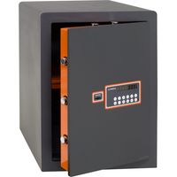 Arregui – Coffre-fort double sécurité électronique à code 180080 – Acier avec protection anti-perçage – Dimensions 52x38,5x36 cm – 57L