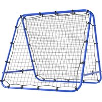 Filet football Rebounder pliable angle réglable picchetti 100x95x90 cm bleu