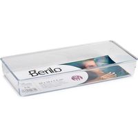 Organizzatore trucco berilo trasparente 34 x 16 cm
