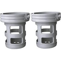 Spa Lite Filter für mspa, Filter für mspa Lite, für MSPA Whirlpool Filter - Boote und Whirlpools - Modell ab 2020 (2 Stück Filterhalter)