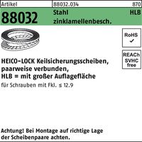 Keilsicherungsscheibe R 88032 HLB-24 Stahl zinklamellenb. breit 50St. HEICO 50 Stk