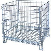 Contenitore Metallico per Bottiglie Ripieghevole