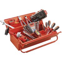 CAJA HERRAMIENTAS 3 BANDEJAS 65 PZAS ALYCO ORANGE