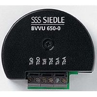 Siedle BVVU 650-0 distribuidor de video bus negro