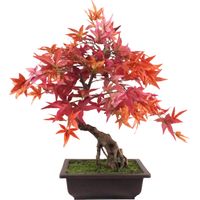 50cm Artificial Red Maple Bonsai Tree